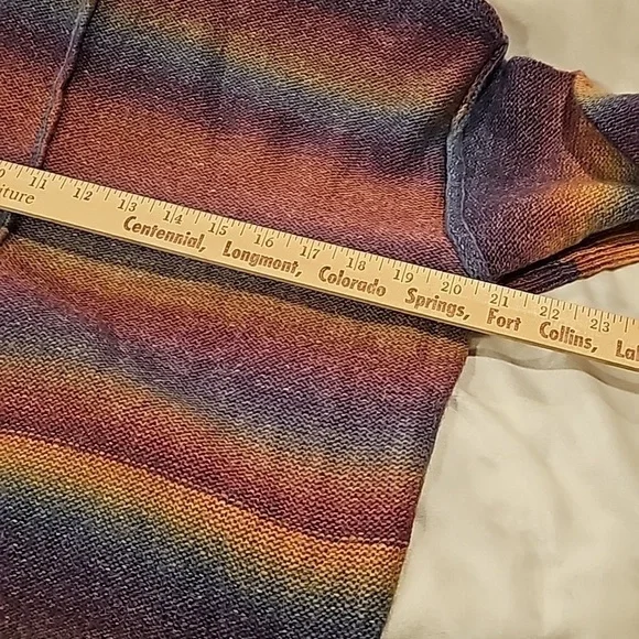Beach lunch lounge collection multi color sweater ladies large great condition - Picture 10 of 12